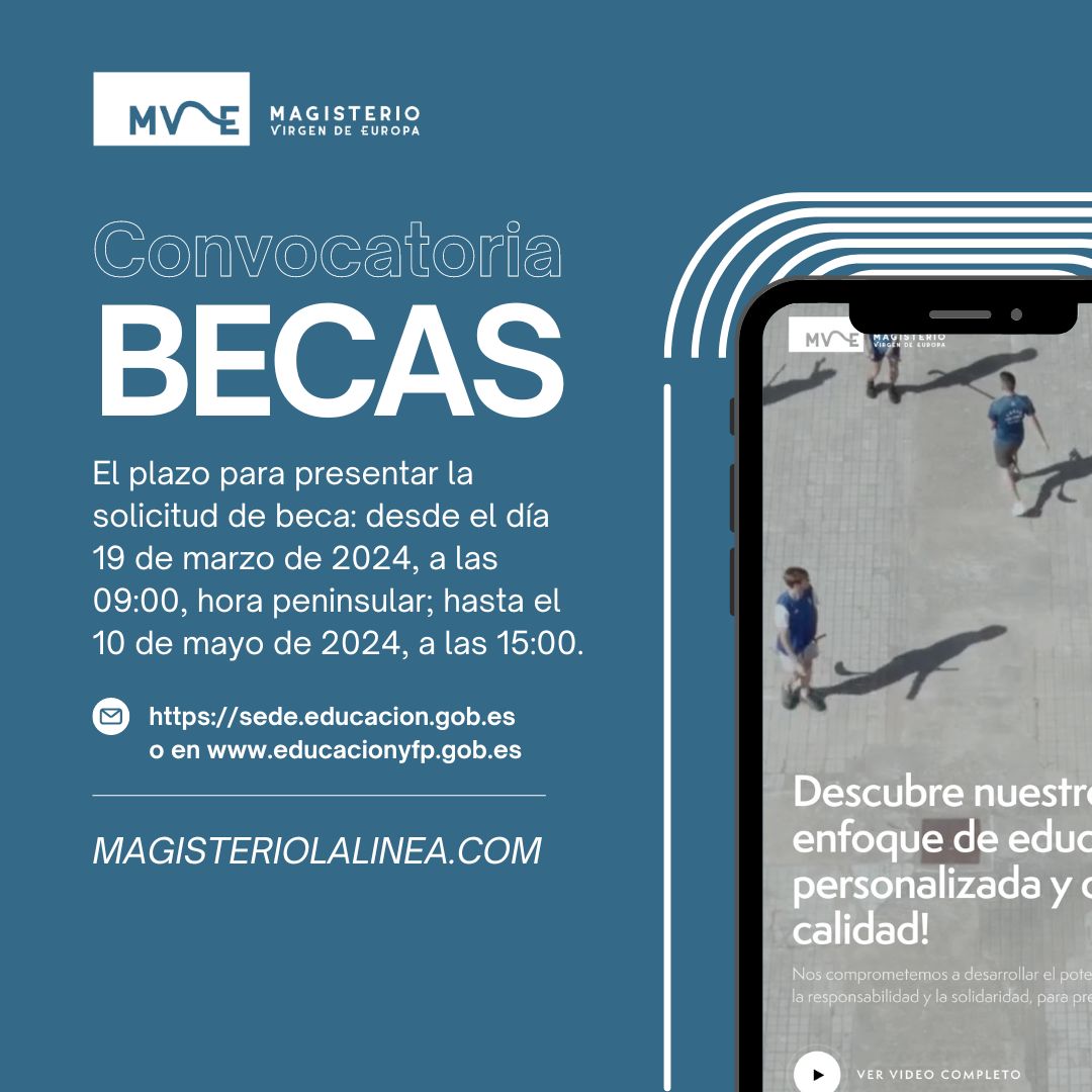 Convocatoria de becas para el curso académico 2024-202